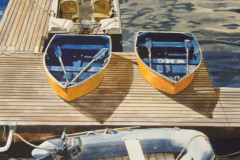 Three Boats & Dinghy 18x24