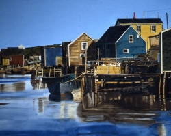 Nova Scotia Harbor 40x72