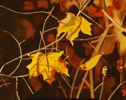 Yellow Leaves 12x12