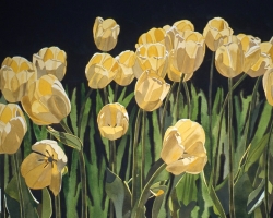 Yellow Tulips 22x30